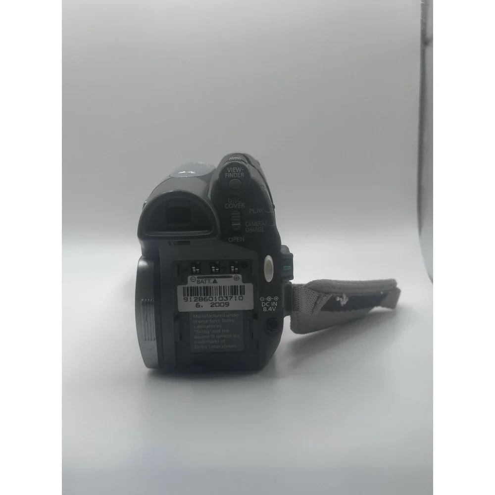 Canon DC410 DVD Camcorder 41x Advanced Zoom SDHC Untested For Parts / Repair